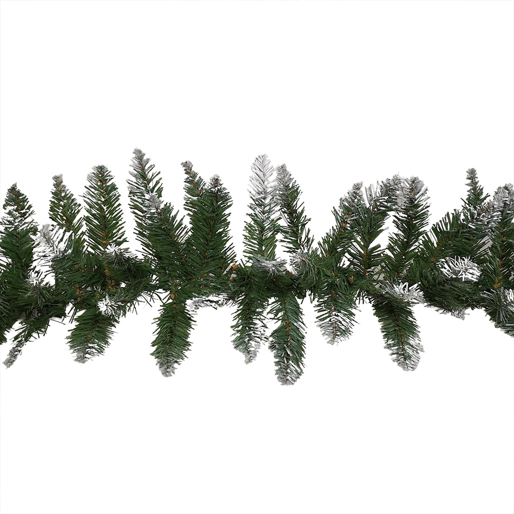 Samuel Alexander Green Snowy Christmas Garland 270cm