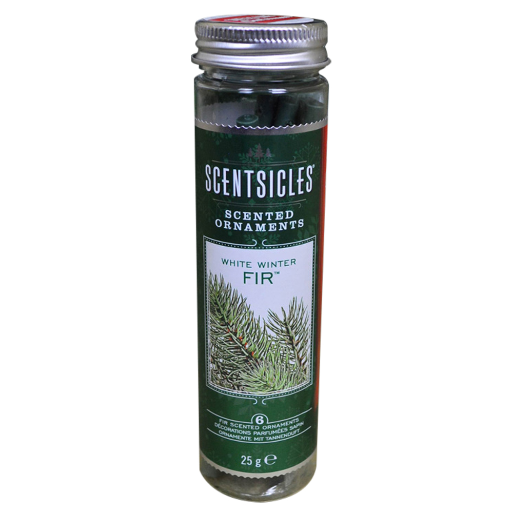Samuel Alexander White Winter Fir Scentsicles Hanging Sticks 3 x 6 Pack