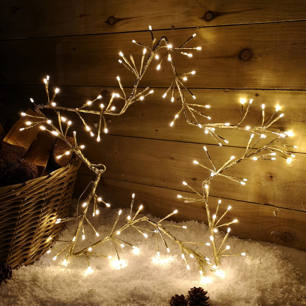 Samuel Alexander Gold Star LED Outdoor Christmas Decoration 60cm