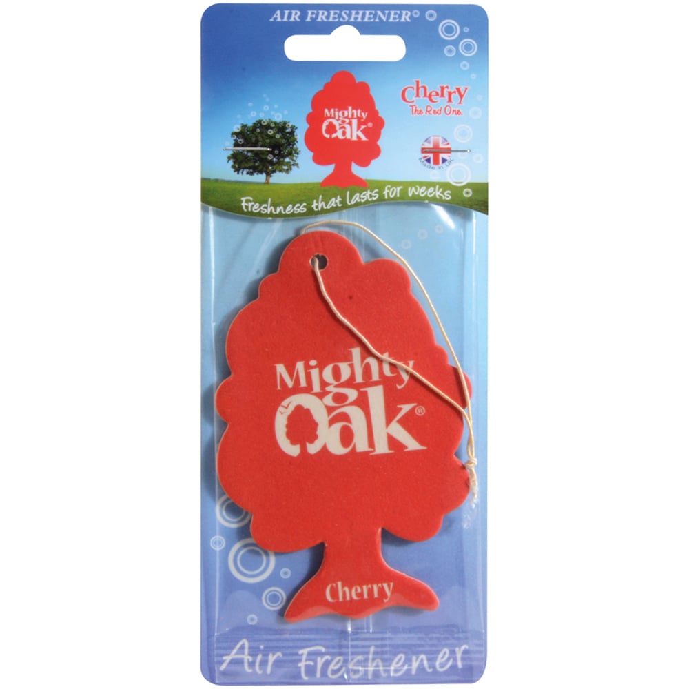 Car Plan Mighty Oak Cherry Air Freshener 3 Pack