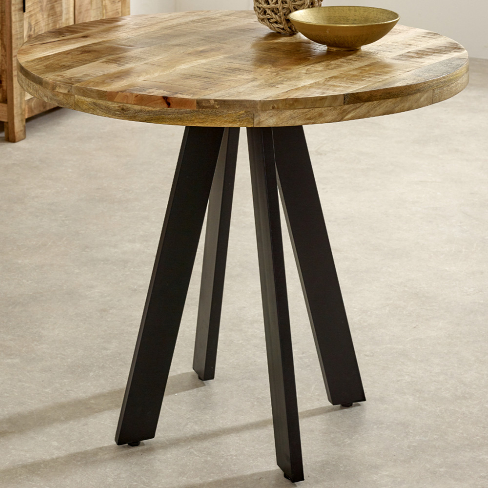Brooklyn Surrey 4 Seater Wooden Round Dining Table