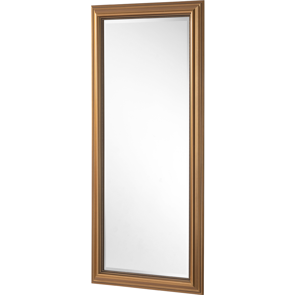 Yearn Gold Classic Beaded Bevelled Framed Full Length Mirror 169 x 77.5cm