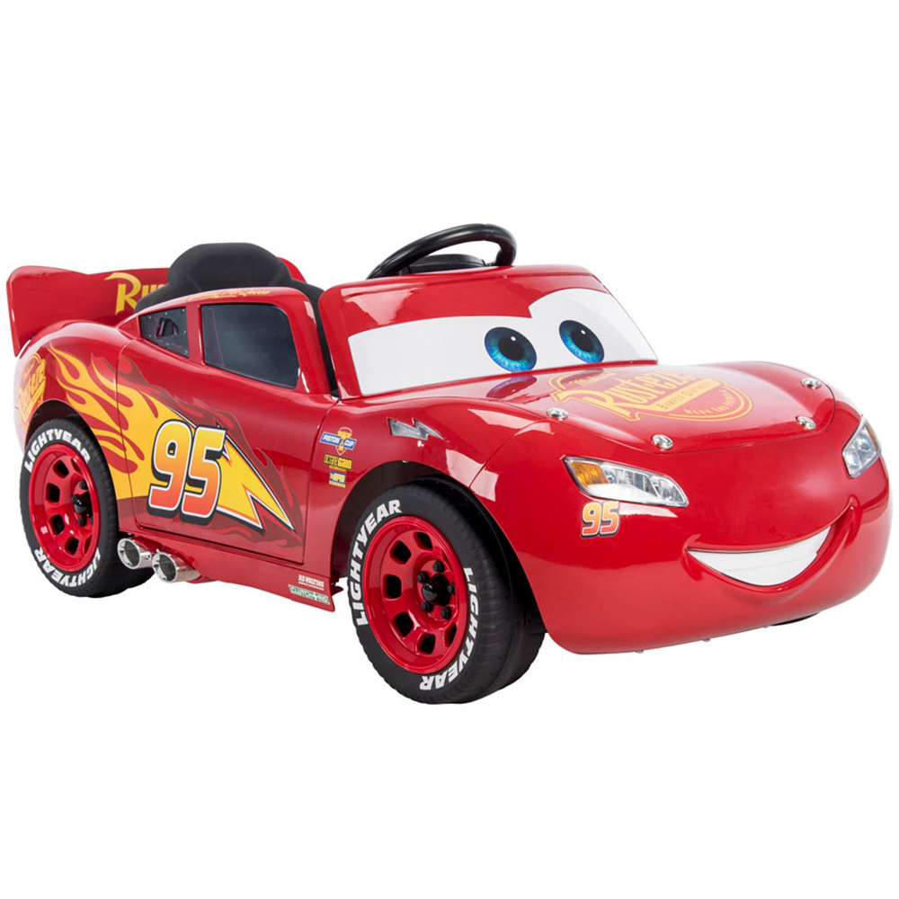 Huffy Disney Cars Lightning McQueen Electric Children's Ride-on Red
