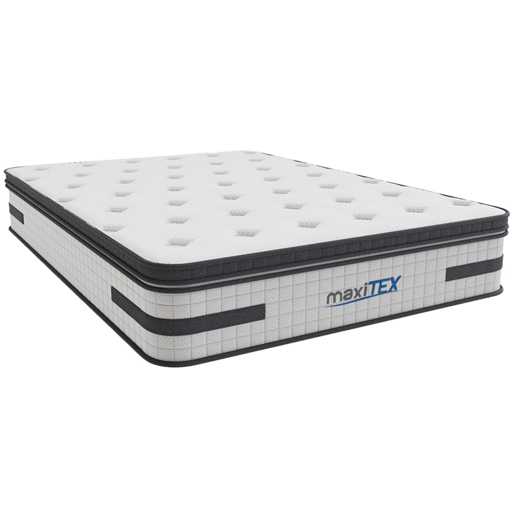 Maxitex White Hybrid King Size 3000 Pocket Sprung Memory Mattress