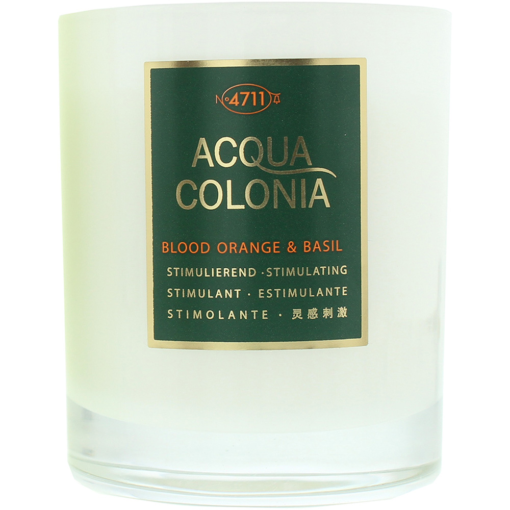 4711 Acqua Colonia Blood Orange and Basil Candle 180g