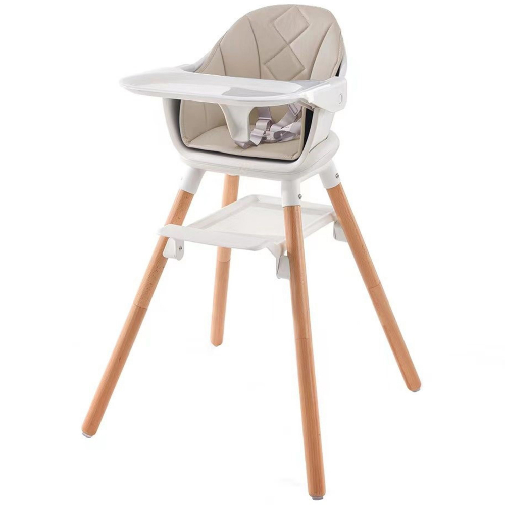Clair De Lune 6 in 1 Beige High Chair