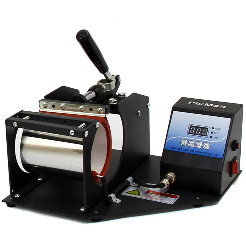 PixMax 5 in 1 Mug Heat Press Machine with Elements