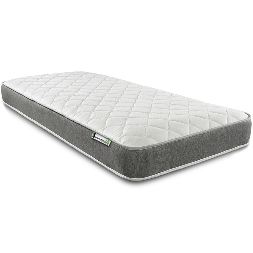 Starlight Beds Wellington European Single Grey Open Coil Memory Foam Spring Mattress