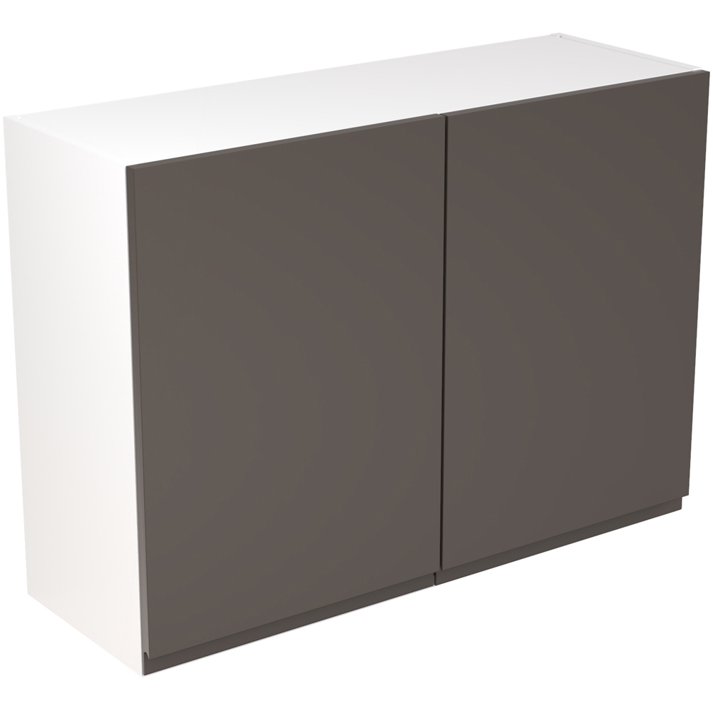 Kitchen Kit - Wall Kitchen Cabinet - J-Pull Matt Graphite - 1000mm