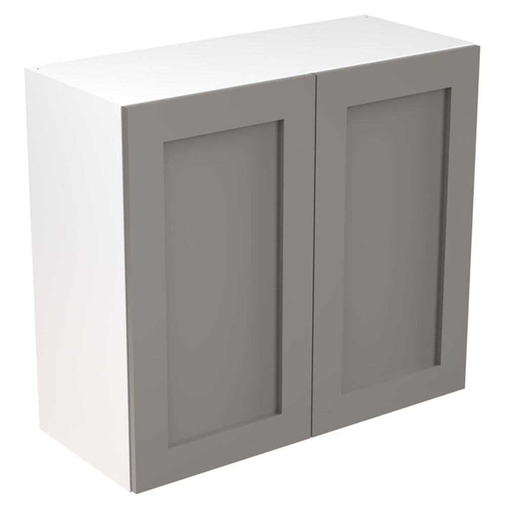 Kitchen Kit - Wall Kitchen Cabinet - Shaker Style - Dust Grey - 800mm