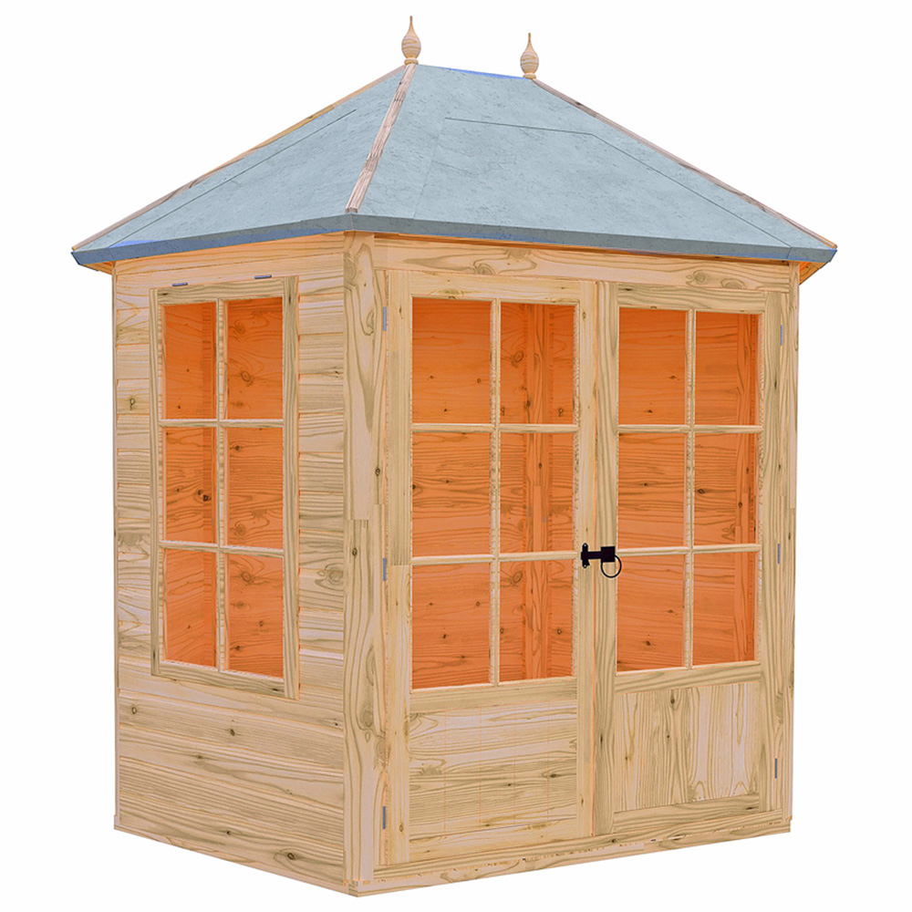 Shire Garden Buildings N/A Shire Gb Widermere X 6Ft Summerhouse Size 8