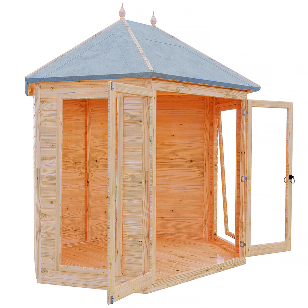 Shire Garden Buildings N/A Shire Gb Buttermere X 6Ft Summerhouse Size 8