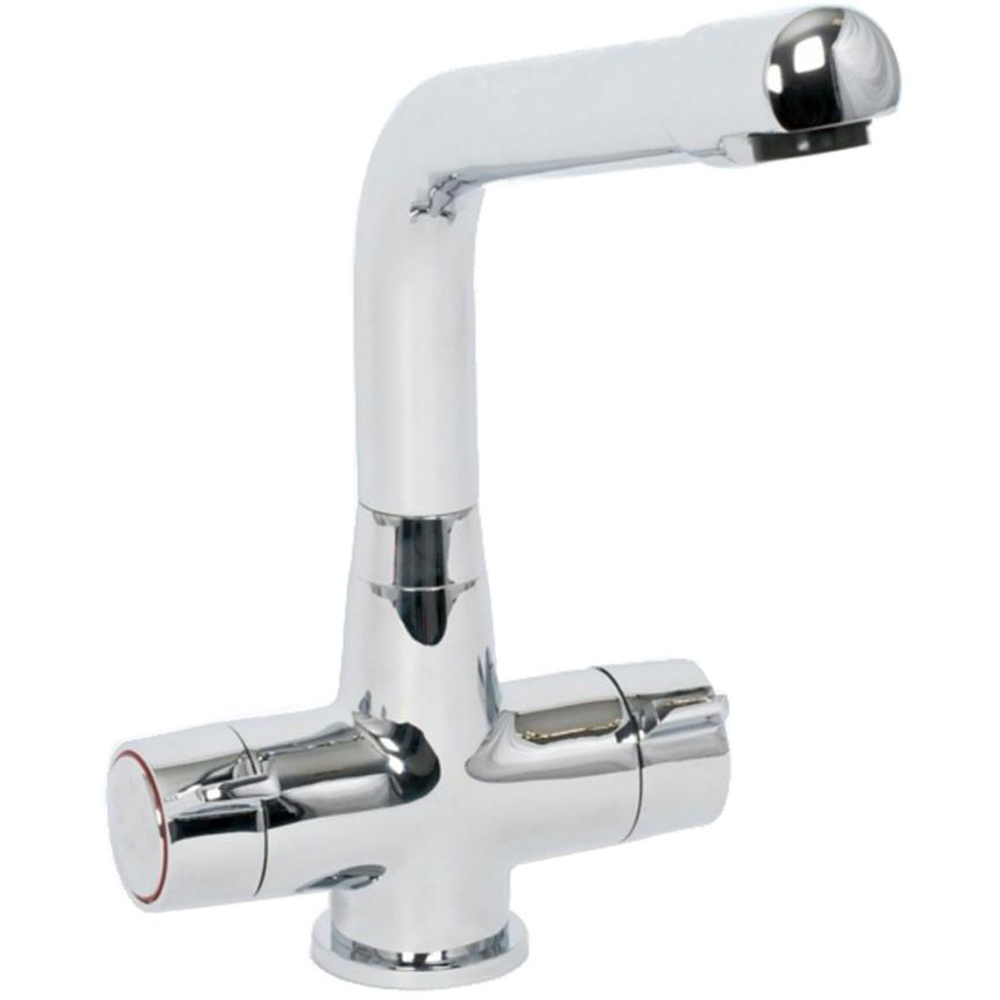 Pro Avon Chrome Mono Sink Mixer - Single Lever Kitchen Tap - Modern Design - Silver Finish