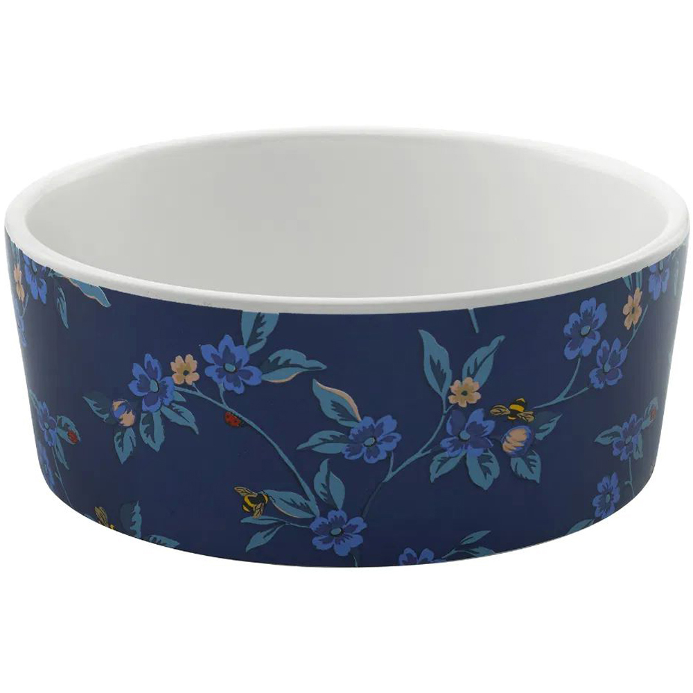 Cath Kidston Flora Fauna Small Greenwich Flowers Ceramic Pet Bowl