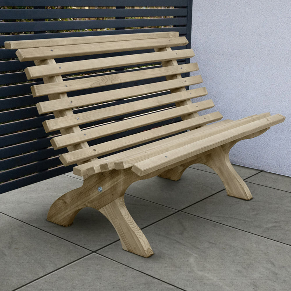 Forest Garden Kuba 2 Seater Bench 1.2m