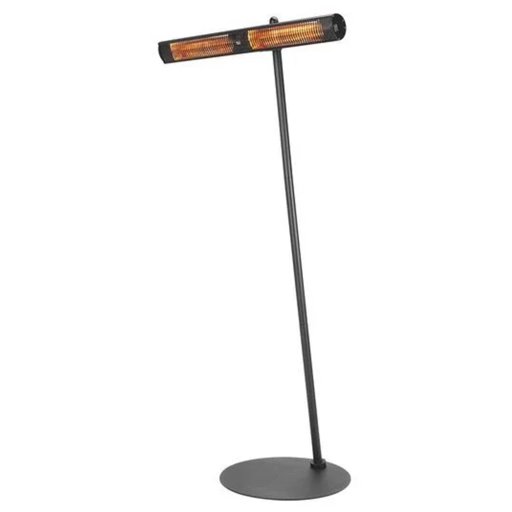 Shadow Black Ii Ulg+ Patio Heater With Remote And Tilt Stand 3000W