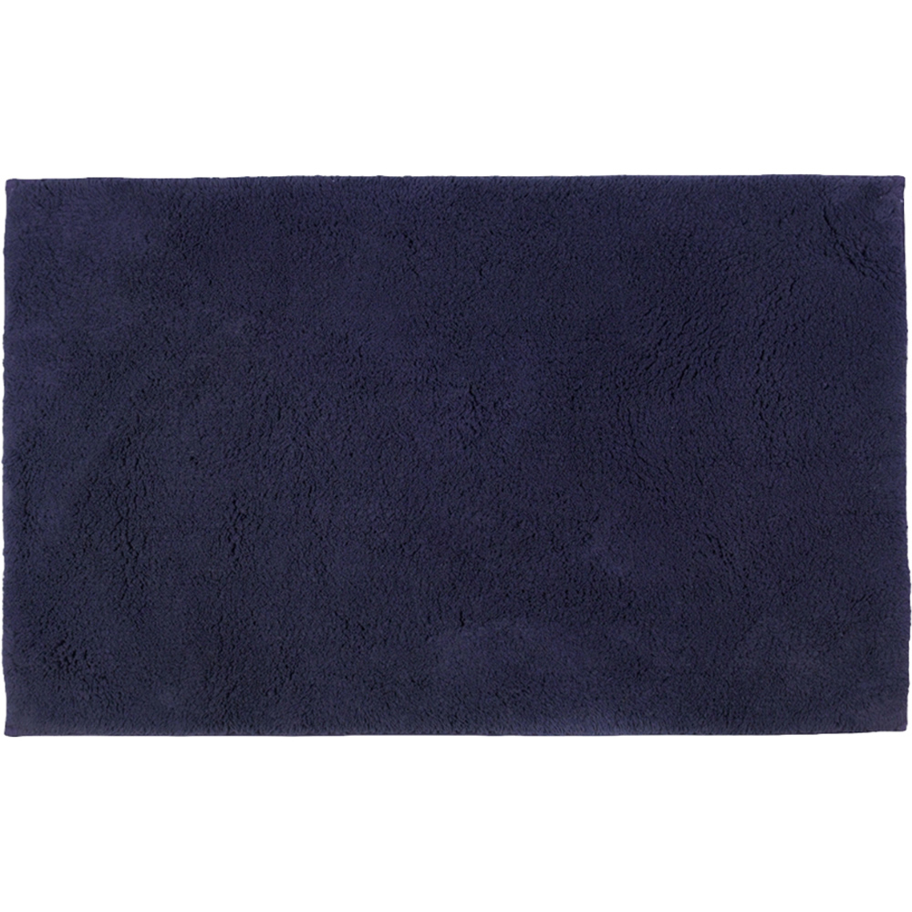 Allure Bath Fashions Blue Hotel Luxury Navy Deep Pile Bath Mat 50 X 80Cm