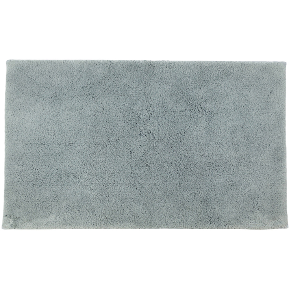 Allure Bath Fashions Grey Hotel Luxury Smoke Deep Pile Bath Mat 50 X 80Cm