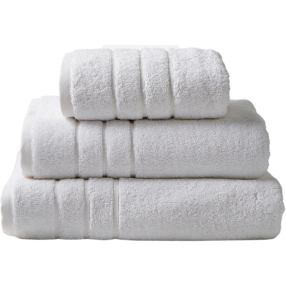 Allure Bath Fashions White Hotel Luxury Heavyweight Bath Sheet Large