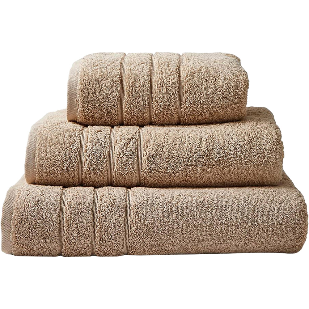 Allure Bath Fashions Brown Stone Hotel Luxury Heavyweight Bath Towel