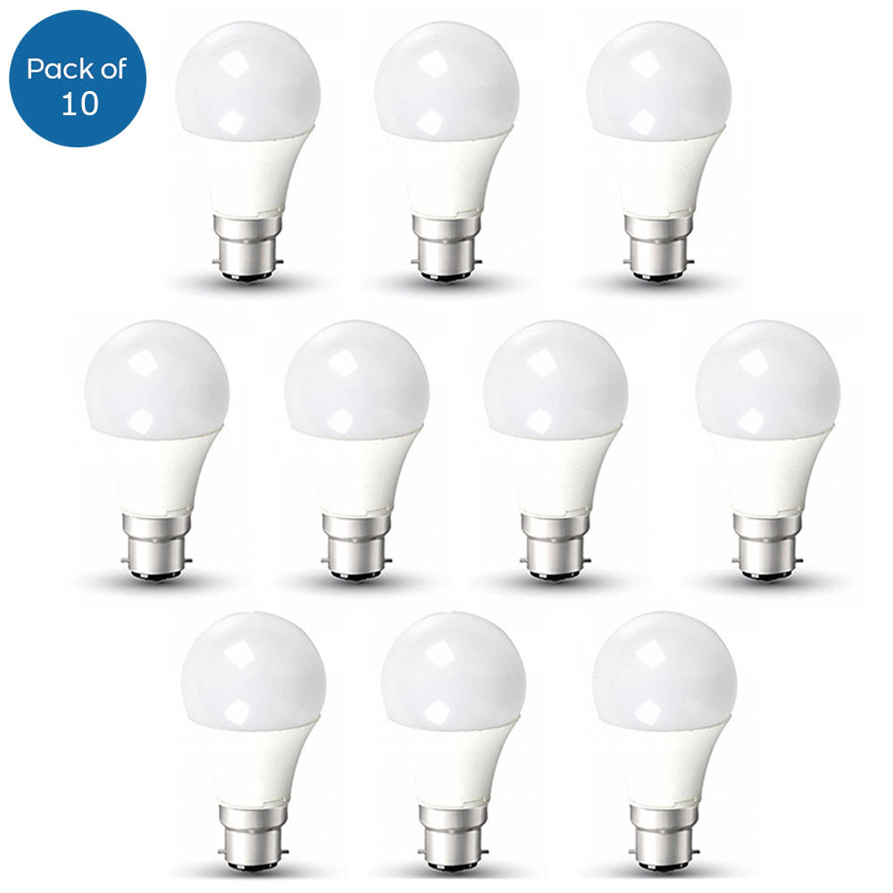 ENER-J 15W 4000K A60 LED Thermoplastic Lamp 10 Pack
