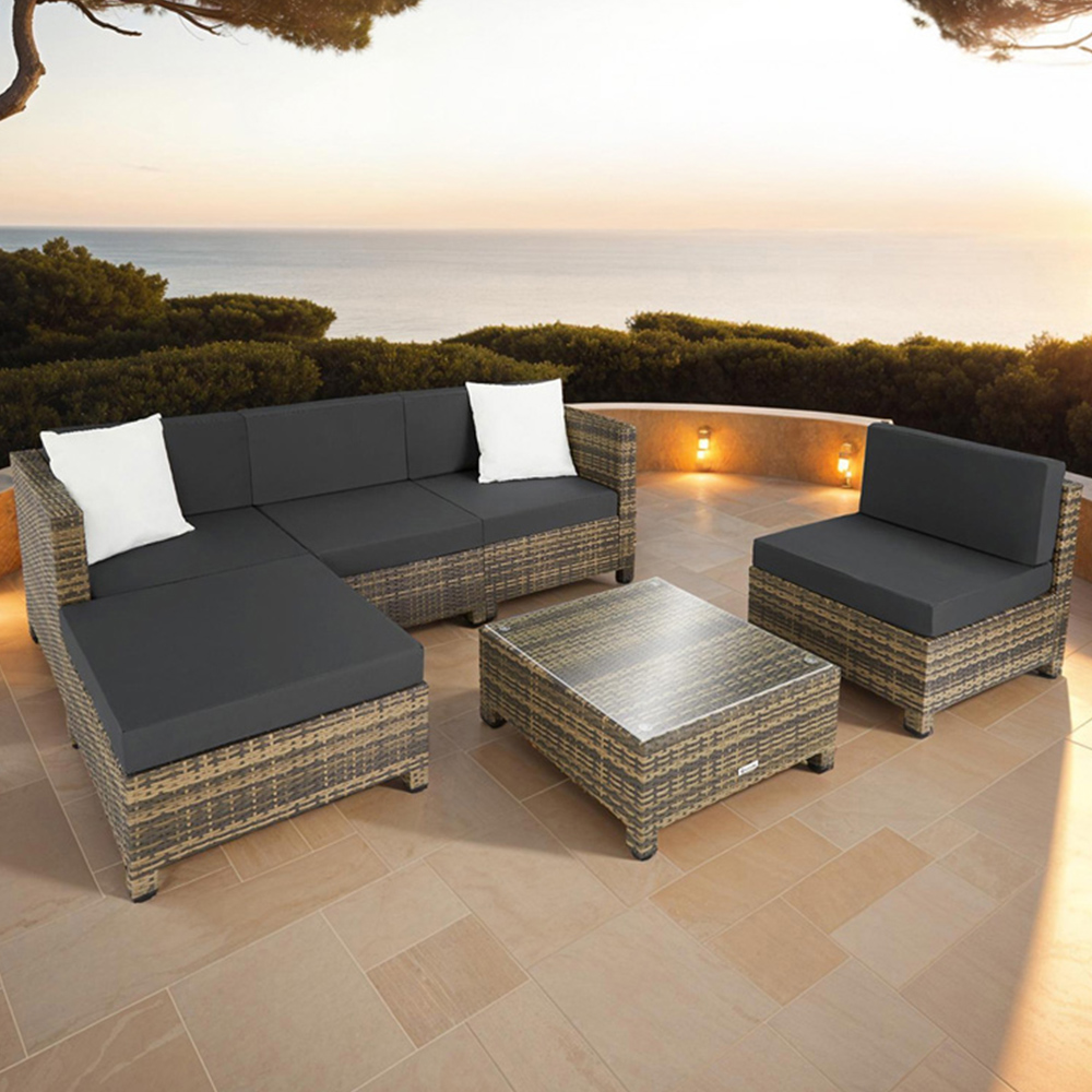 tectake Nature Garden Furniture Set