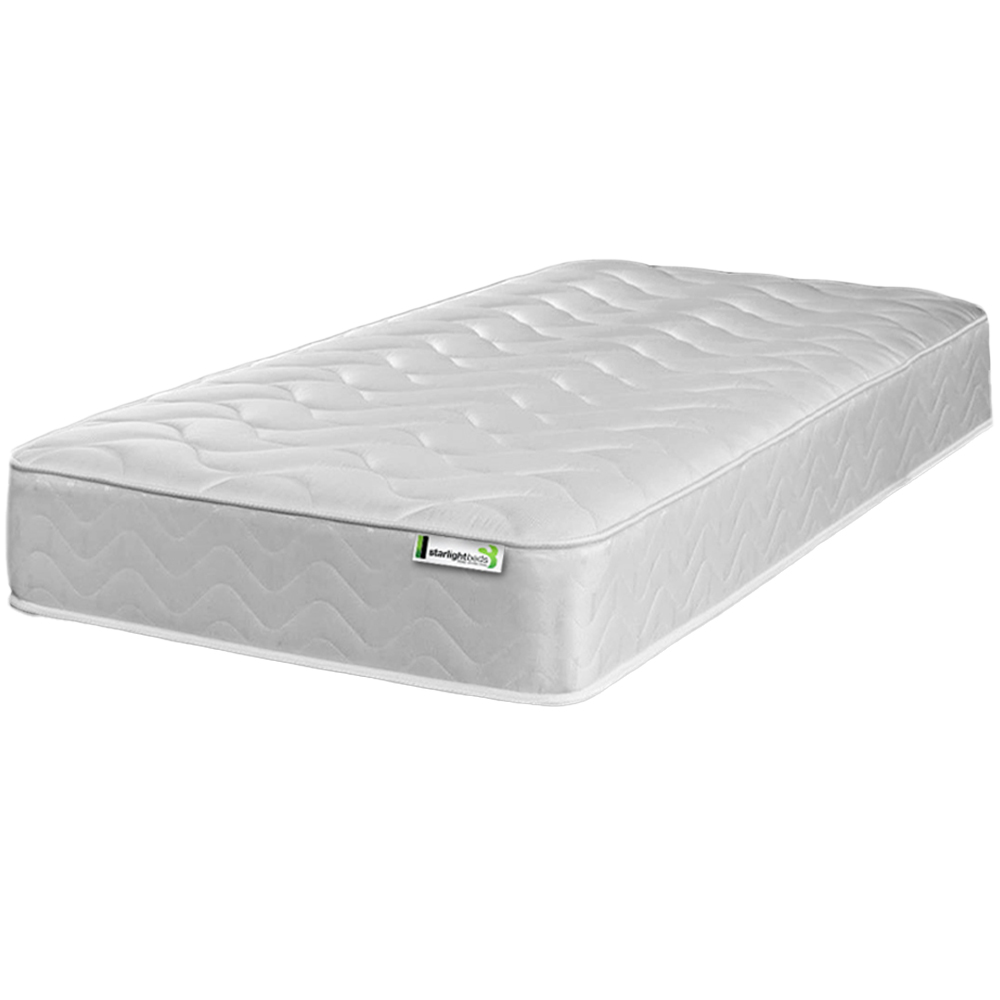 Starlight Beds Shorty White Hybrid Deep Memory Foam and Spring Mattress