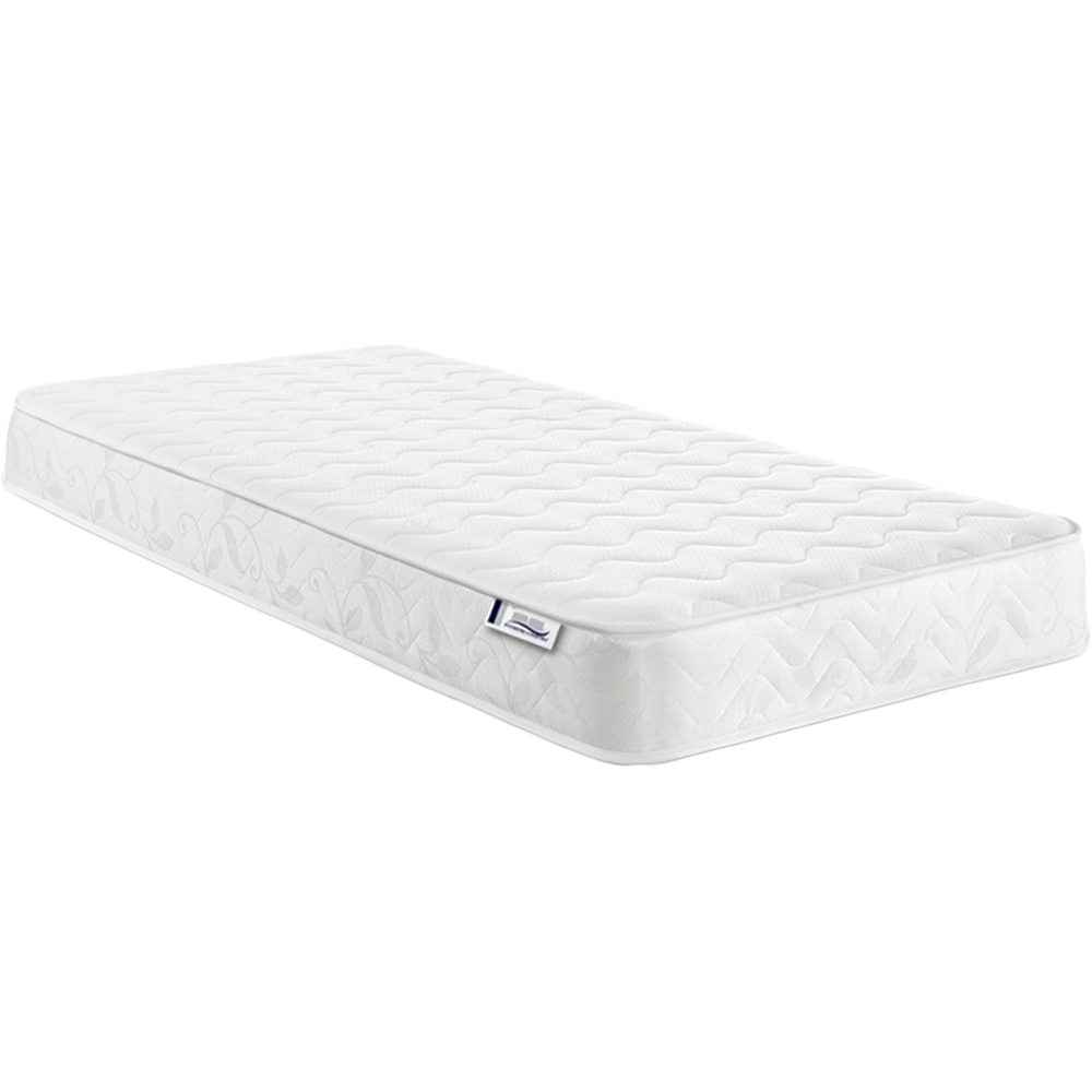 Extreme Comfort Cooltouch Colours Shorty White Memory Foam and Open Coil Spring Mattress