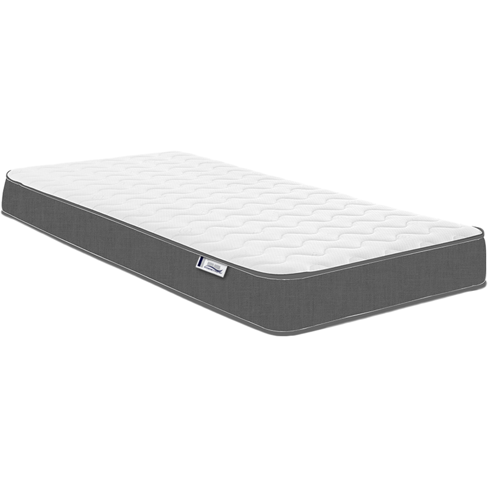 Extreme Comfort Cooltouch Colours European Single Grey Memory Foam and Spring Mattress