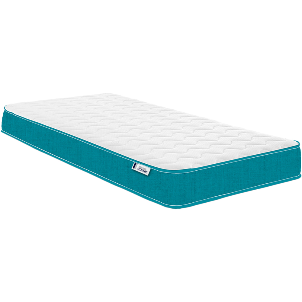 Extreme Comfort Cooltouch Colours Shorty Teal Blue Memory Foam and Spring Mattress