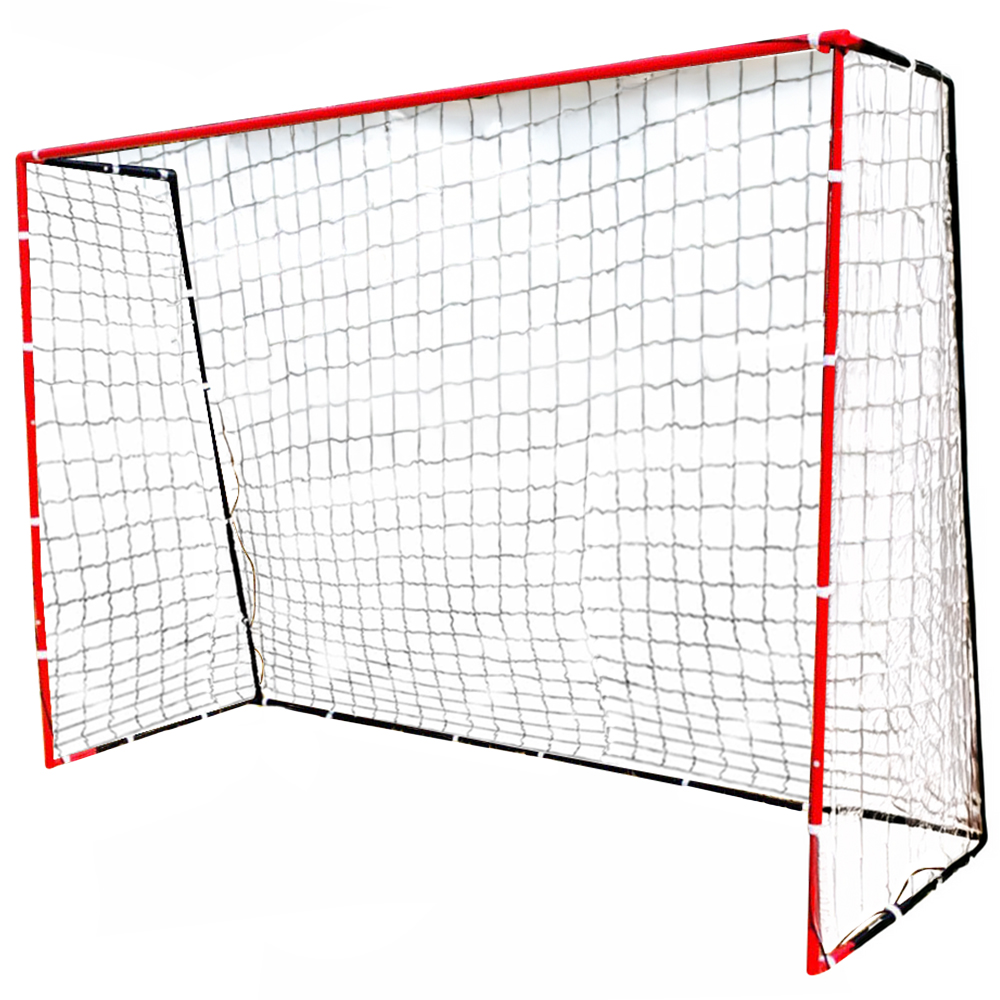 Rexco Black and Red Football Goal Post Net 3 x 2 x 1m