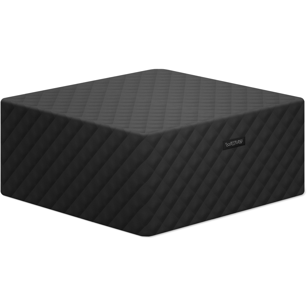 Wave Garda 4 Person Square Thermal Hot Tub Cover - Black