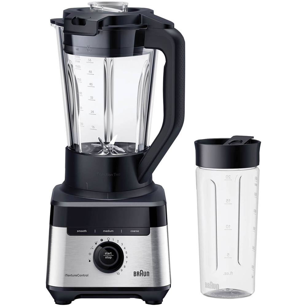 Braun Powerblend 7 Jug Blender - 1400W - 1.7L - Black - BN7551