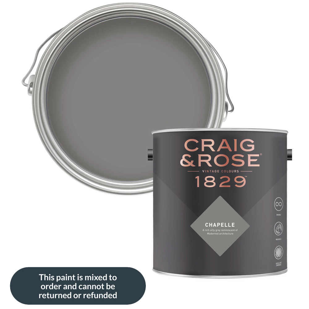 Craig & Rose Walls and Ceilings Chapelle Chalky Emulsion Paint 5L