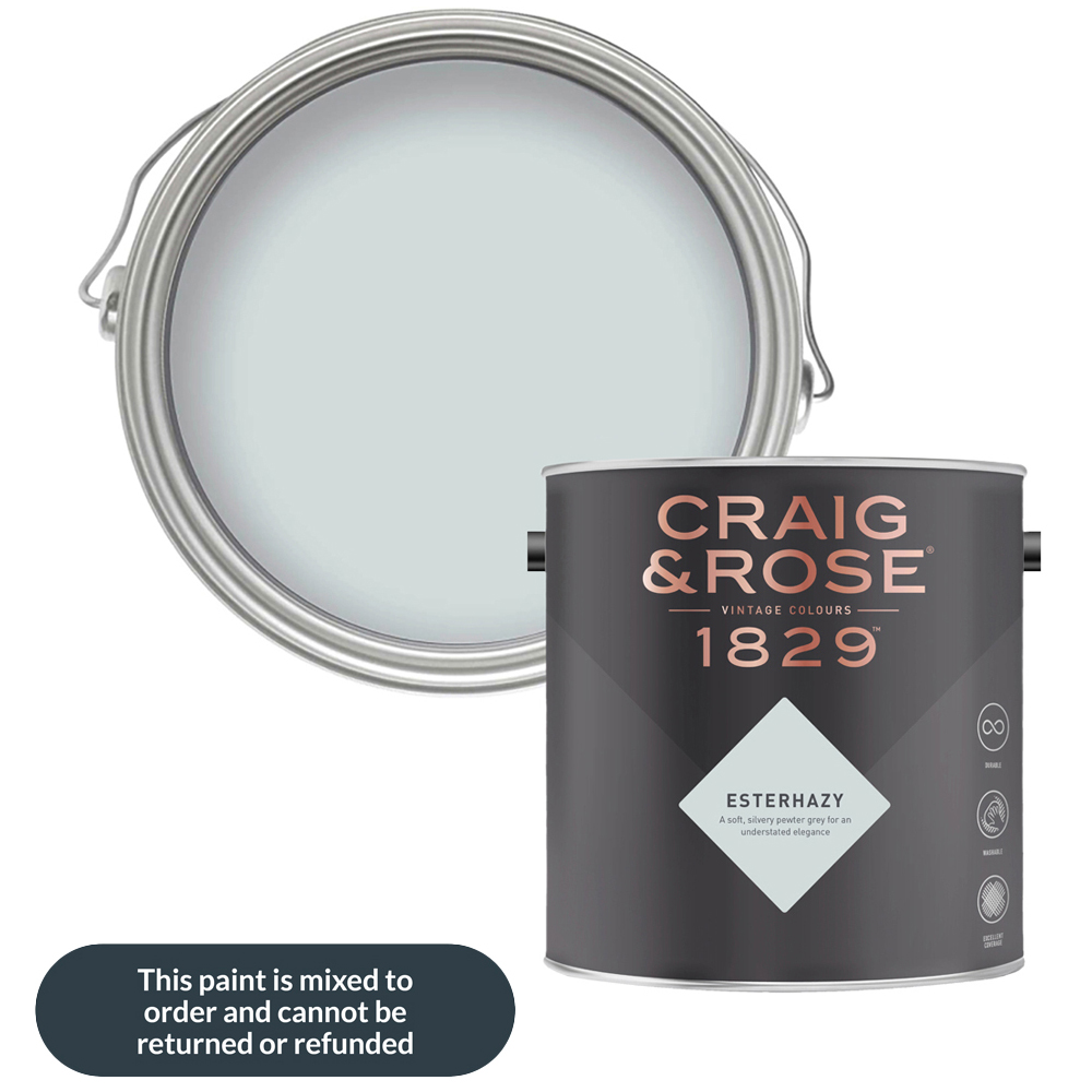 Craig & Rose Walls and Ceilings Esterhazy Chalky Emulsion Paint 5L