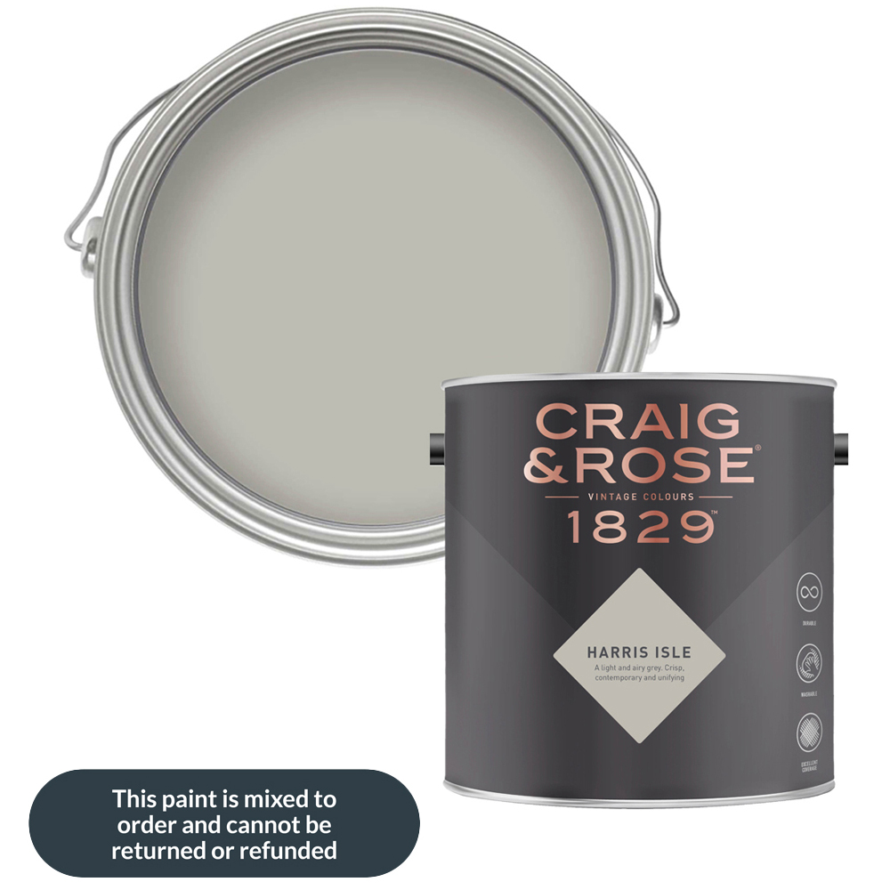 Craig & Rose Walls and Ceilings Harris Isle Chalky Emulsion Paint 5L