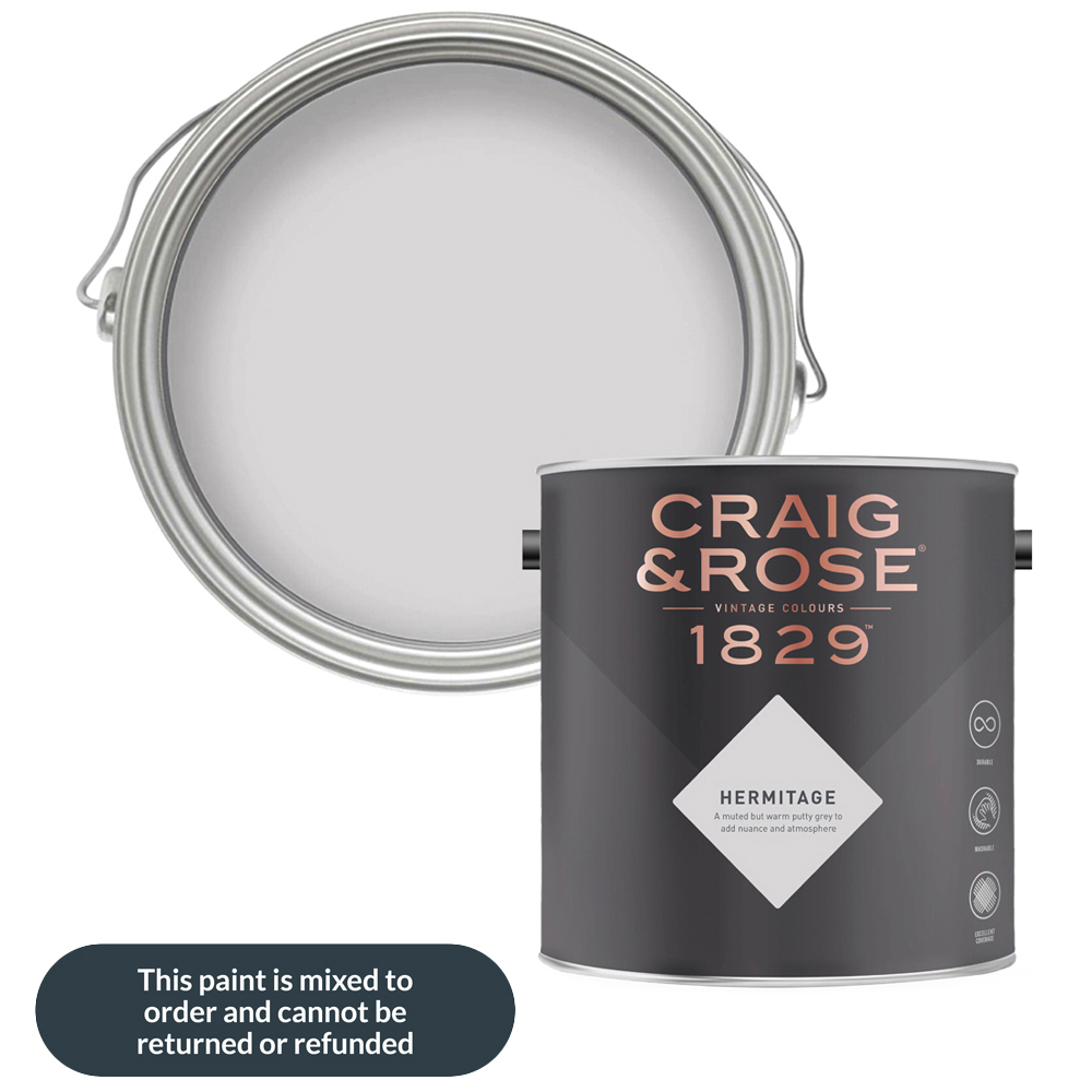 Craig & Rose Walls and Ceilings Hermitage Chalky Emulsion Paint 5L