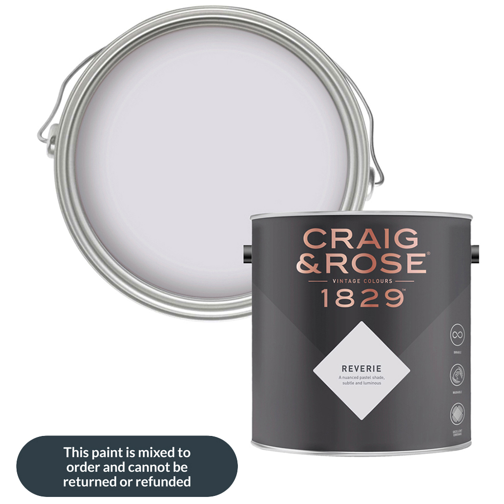 Craig & Rose Walls and Ceilings Reverie Chalky Emulsion Paint 5L