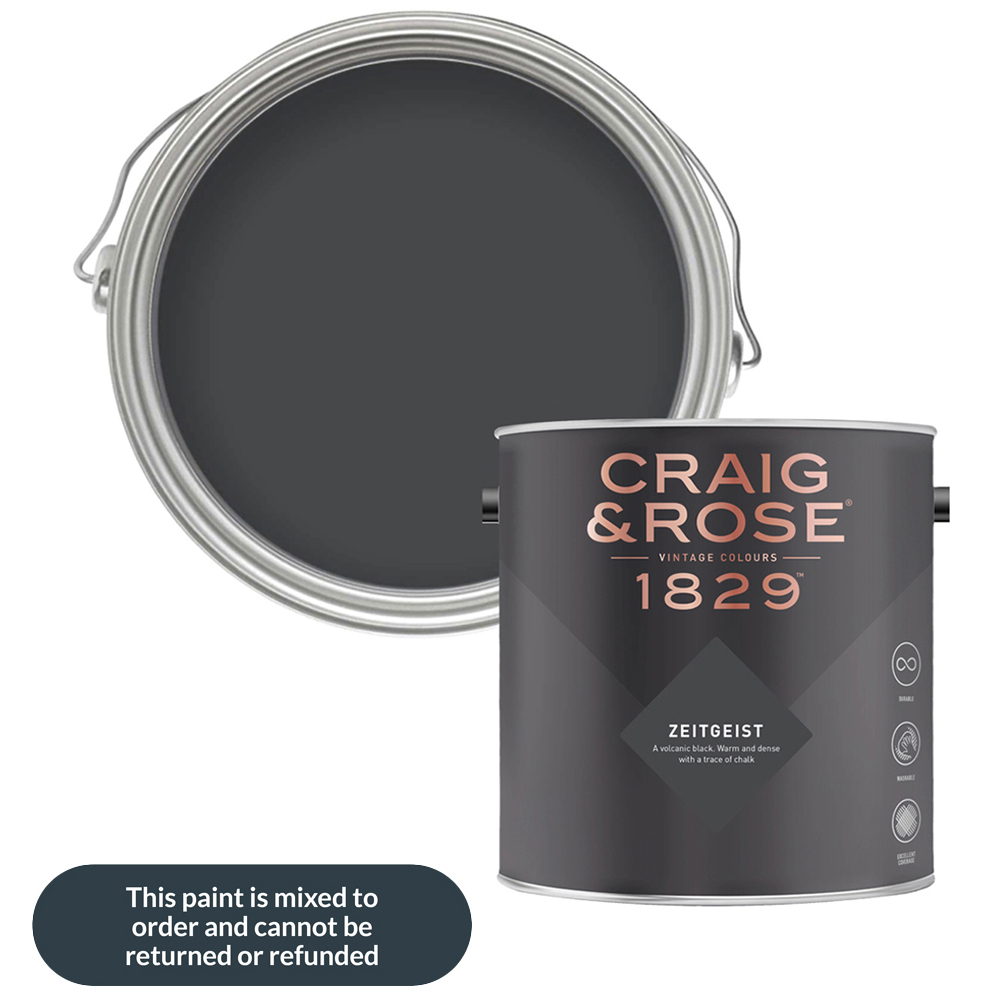 Craig & Rose Walls and Ceilings Zeitgeist Chalky Emulsion Paint 5L