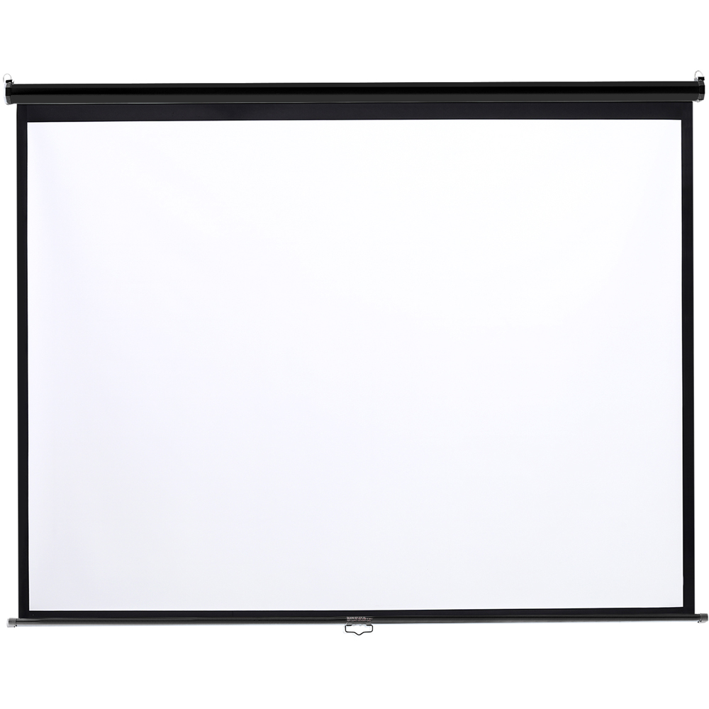 Living and Home 4:3 Manual Pull Down Projector Screen 92 inch