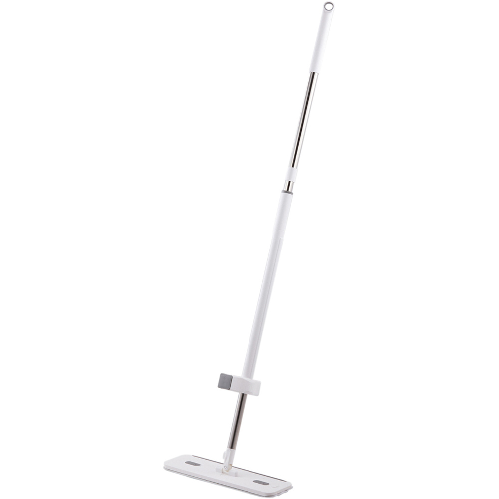 Living and Home Grey Hands Free Wet and Dry Dual Use Mop