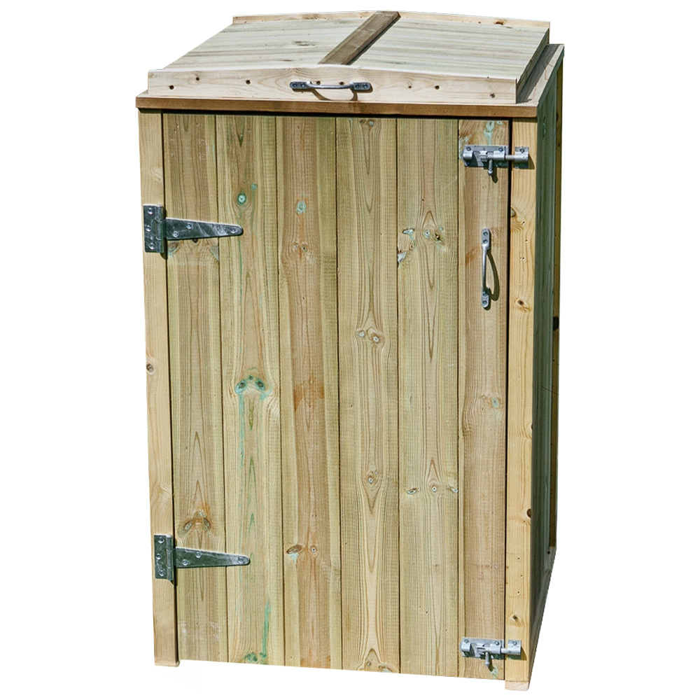 The Garden Village Shireburn 240L Single Wheelie Bin Shed