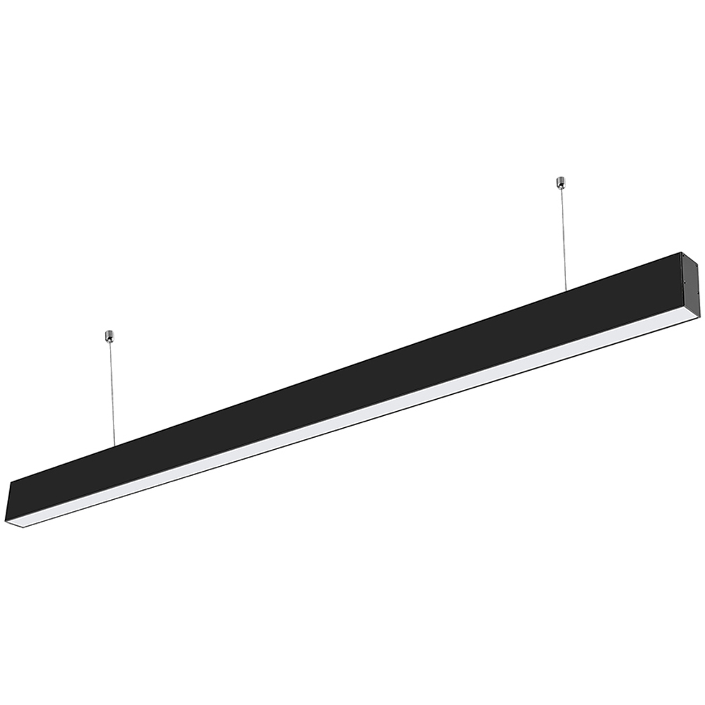 V-TAC 40W 3 in 1 Black LED Linear Hanging Suspension Light