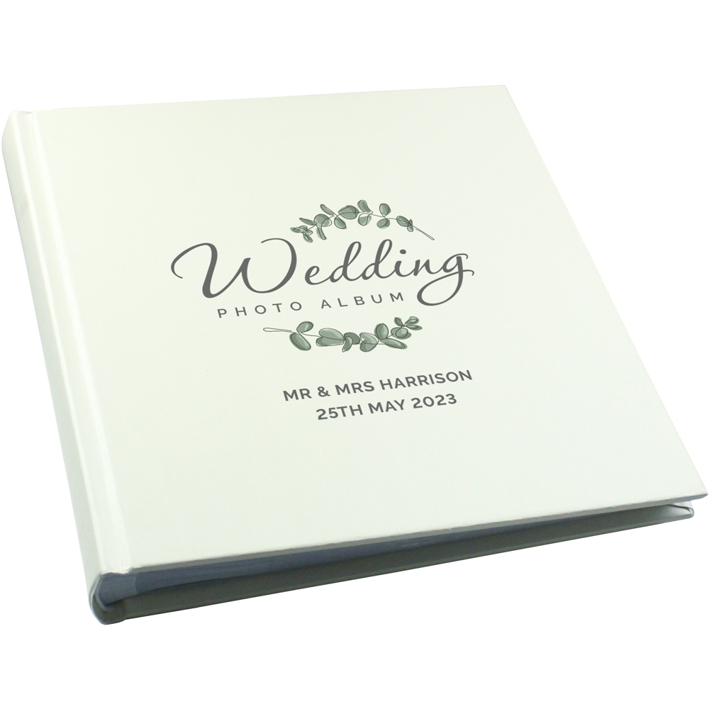 Personalised Memento Personalised Wedding Square Photo Album