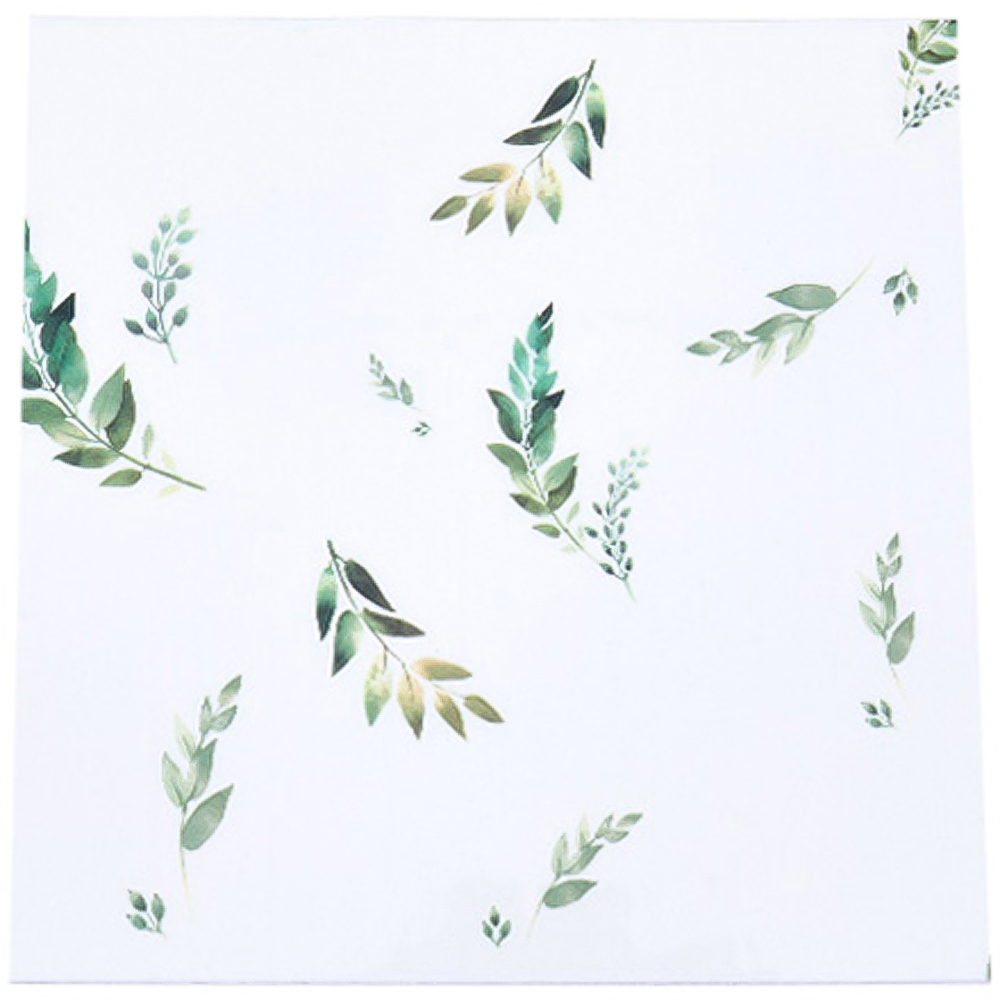 Living and Home Floral Self Adhesive PVC Wall Sticker 10 Pack