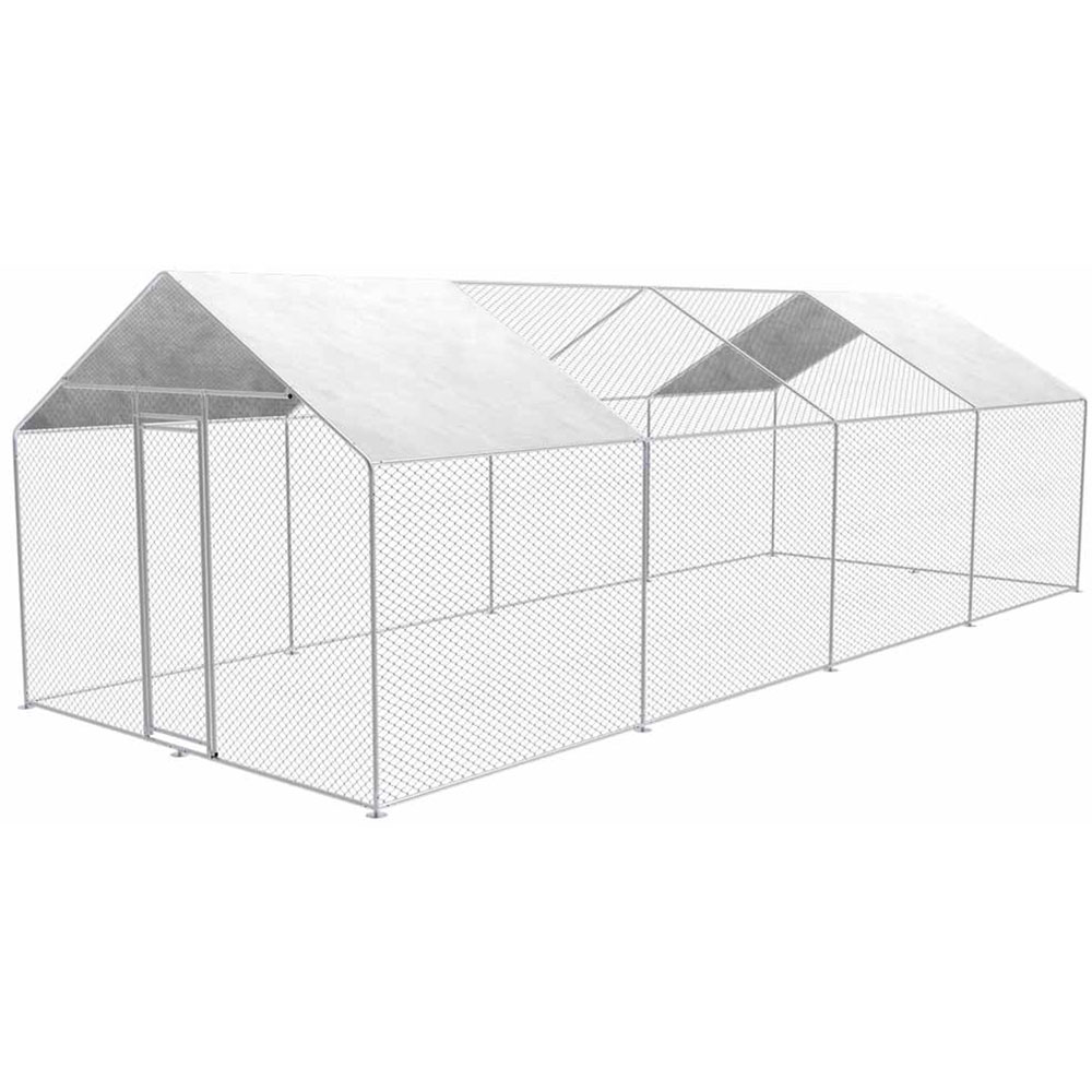 Zipper ZI-CR382 Chicken Run and Pet Enclosure 2.5 x 8 x 3m