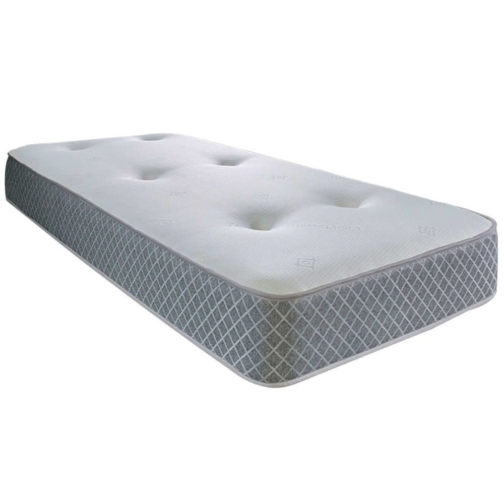 Starlight Beds Shorty Size Tufted Hybrid Memory Foam and Spring Mattress