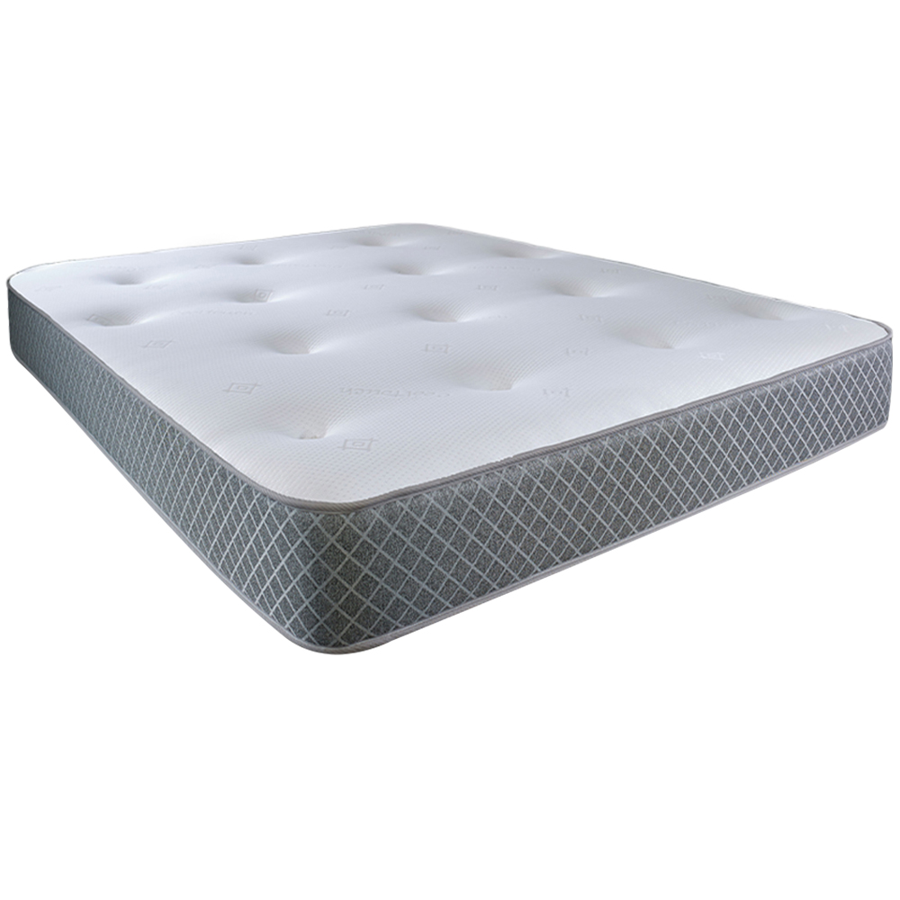 Starlight Beds European King Size Tufted Hybrid Memory Foam and Spring Mattress