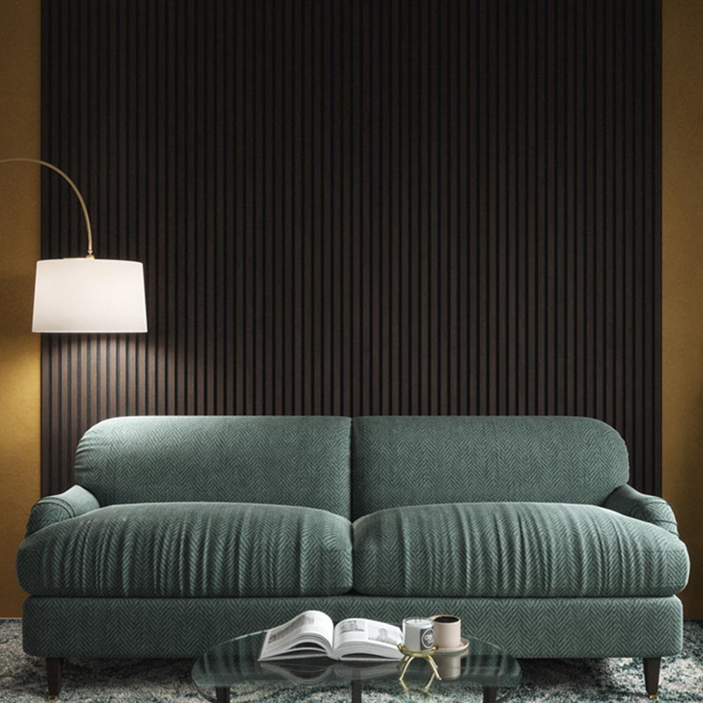 Kraus Easy Living Dark Oak Acoustic Slat Wall Panel 240 x 60cm 5 Pack