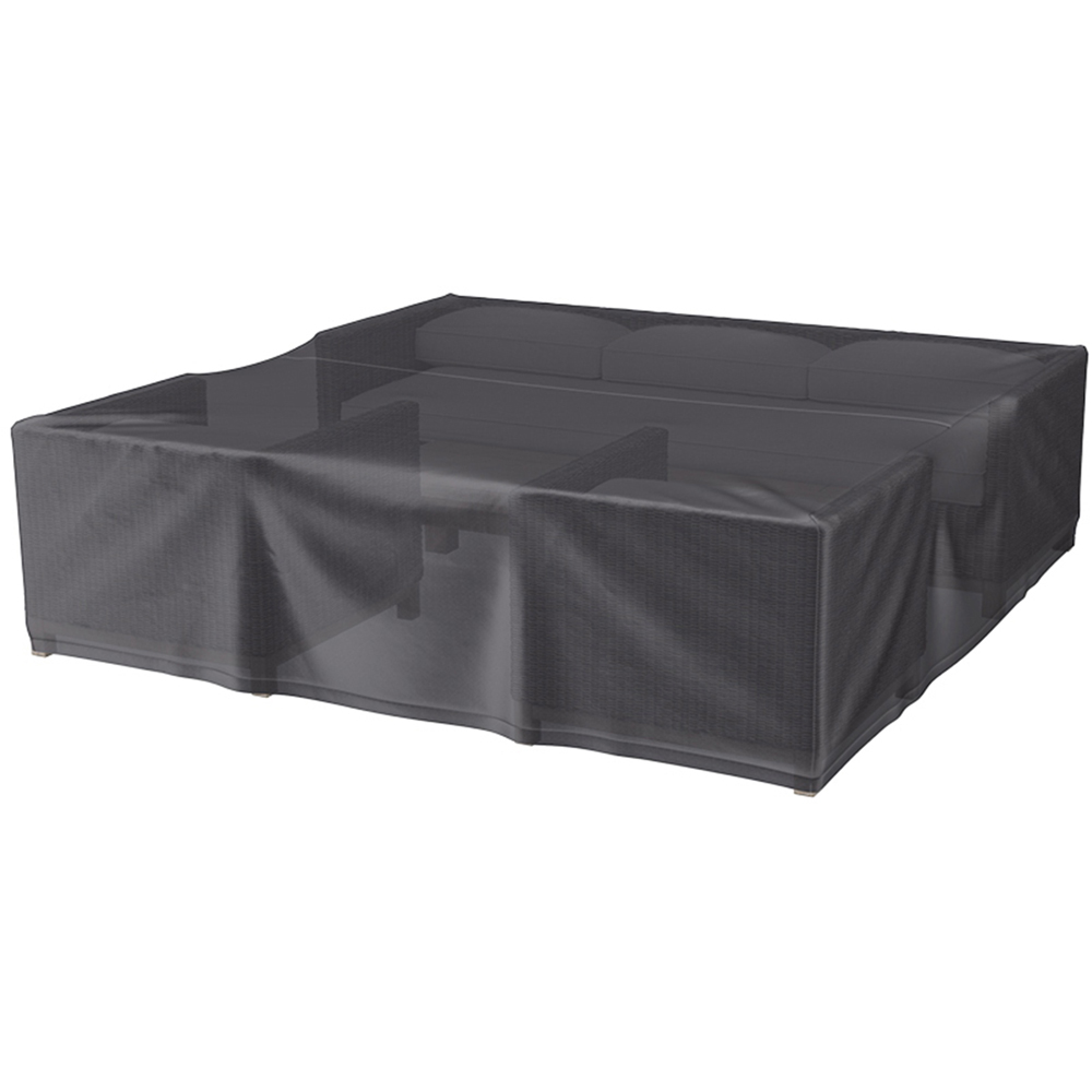 AeroCover Platinum Garden Lounge Set Cover - 3m Width x 2.5m Depth x 70cm Height - Grey Polyester
